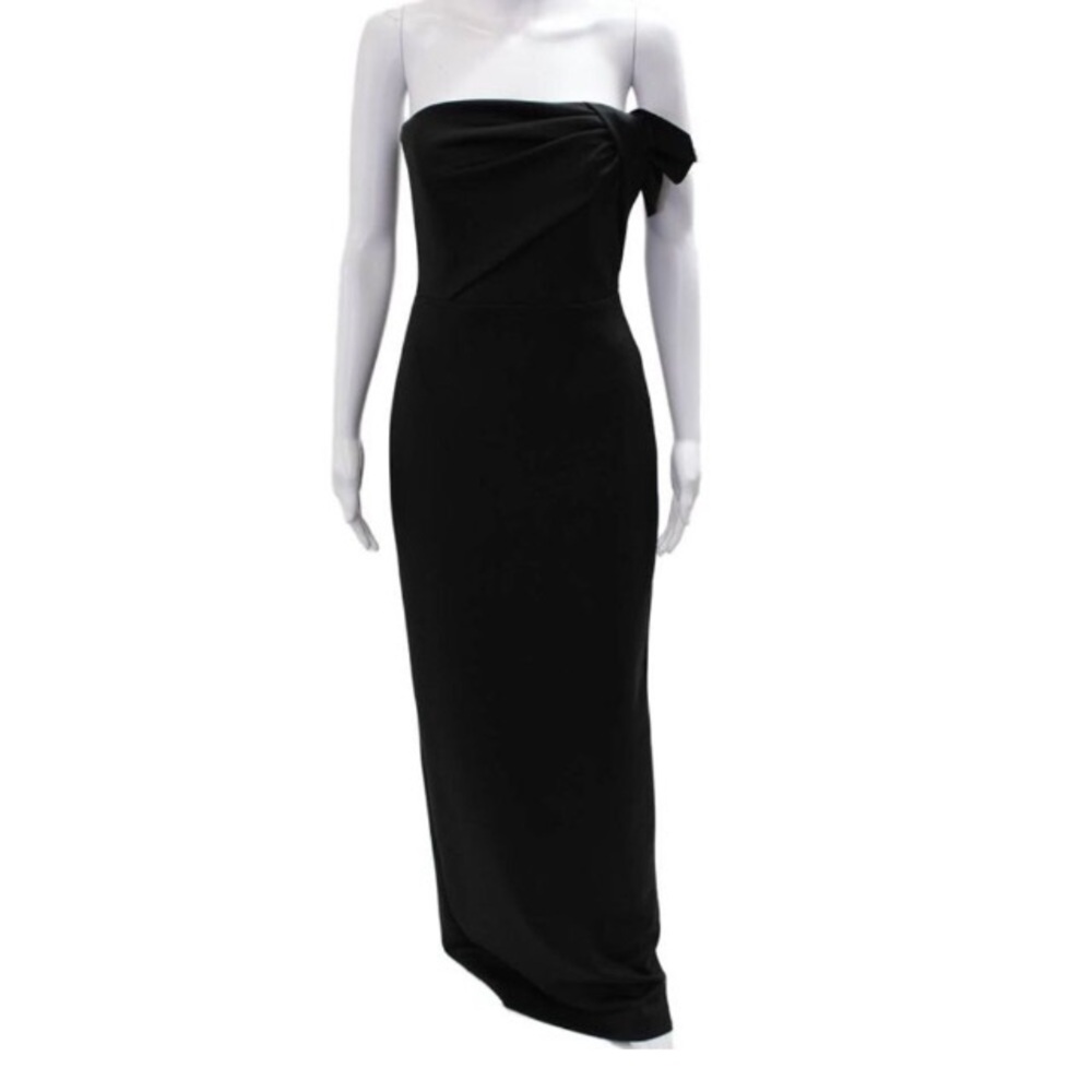 Black Halo Divina Maxi Dress Size 4 Black